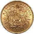 Austria, Franciszek Józef I, 10 koron 1909, Mała głowa