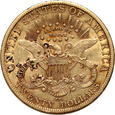 USA, 20 dolarów 1883 CC, Carson City, Liberty #RW