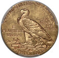 USA, 5 dolarów 1912, Indianin, PCGS MS62