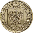 Polska, III RP, 200 złotych 1996, 1000-lecie Gdańska