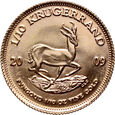 RPA, 1/10 krugerranda 2009, 1/10 uncji złota