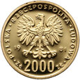 Polska, PRL, 2000 złotych 1981, Bolesław II Śmiały