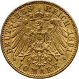 Niemcy, Saksonia, Albert, 10 marek 1891 E, Muldenhutten