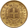 Włochy, Wiktor Emanuel II, 20 lirów 1862
