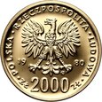 Polska, PRL, 2000 złotych 1980, Kazimierz I Odnowiciel