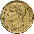 Francja, Napoleon I, 40 franków AN 11 (1802)