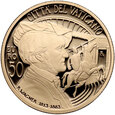 Watykan, zestaw 9 monet euro 2013, Benedykt XVI, stempel lustrzany