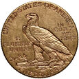 422. USA, 5 dolarów 1915, Indianin