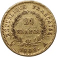 Francja, Napoleon I, 20 franków 1808 A, Paryż