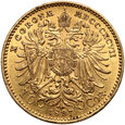 753. Austria, Franciszek Józef I, 10 koron 1897