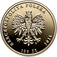 Polska, III RP, 100 złotych 2021, 230 rocznica Konstytucji 3 Maja 