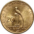 Gwatemala, 20 quetzales 1926