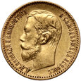 994. Rosja, Mikołaj II, 5 rubli 1897 (АГ)