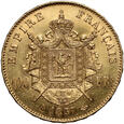 Francja, Napoleon III, 100 franków 1857 A