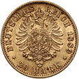 117. Niemcy, Prusy, Wilhelm II, 20 marek 1889 A