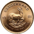 RPA, Krugerrand 1981, 1 uncja złota