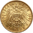 Niemcy, Prusy, Wilhelm II, 20 marek 1901 A, Berlin