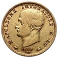 Włochy, Napoleon I, 40 lirów 1810 M, Mediolan