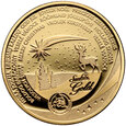 Niue, 5 dolarów 2020, Złoto św. Mikołaja, 1/10 uncji złota