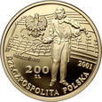 Polska, III RP, 200 złotych 2001, Henryk Wieniawski