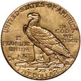 744. USA, 5 dolarów 1909, Indianin