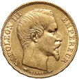 Francja, Napoleon III, 20 franków 1857 A