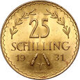 Austria, 25 szylingów 1931