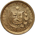 Peru, 1 libra 1909, Lima