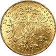 Austria, Franciszek Józef, 20 koron 1915, Nowe bicie