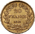 178. Francja, Ludwik Filip I, 20 franków 1841 A