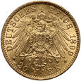 1614. Niemcy, Prusy, Wilhelm II, 20 marek 1899 A