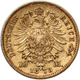 Niemcy, Badenia, Fryderyk, 10 marek 1873 G