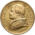 Watykan, Pius IX, 20 lirów 1866 R
