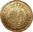 Kolumbia, Ferdynand VII, 8 escudos 1817 P FM, Popayan