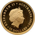 Australia, 15 dolarów 2010 P, Koala, PCGS PR69 DCAM