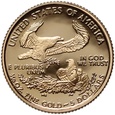 USA, Zestaw rocznikowy 50, 25, 10, 5 dolarów 1998, Gold Eagle