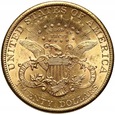 719. USA, 20 dolarów 1897, Filadelfia, Liberty