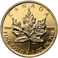 Kanada, 50 dolarów 1993, Liść klonu, 1 uncja złota
