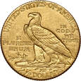 USA, 2 1/2 dolara 1912, Indianin