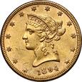 USA, 10 dolarów 1894, Filadelfia, Liberty