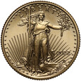 USA, 10 dolarów 2022, Gold Eagle, 1/4 uncji