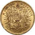 Austria, Franciszek Józef I, 10 koron 1909, Mała głowa