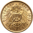 Niemcy, Prusy, Wilhelm II, 20 marek 1912 A