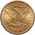 718. USA, 10 dolarów 1893, Filadelfia, Liberty