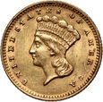 USA, 1 dolar 1874, Philadelphia, Liberty, #KL3