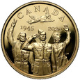 Kanada, 100 dolarów 2020, 75-rocznica zwycięstwa