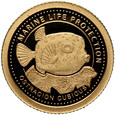 Palau, 1 dolar 2014, Kostera gruzełkowata