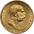 203. Austria, Franciszek Józef I, 10 koron 1909