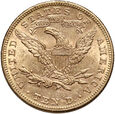 USA, 10 dolarów 1893, Filadelfia, Liberty