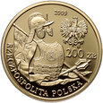Polska, III RP, 200 złotych 2009, Husarz